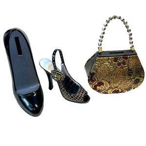 Set of 3 dresser accessories​ - coin purse/bank and ring holder
